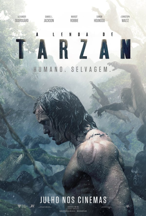  A Lenda de Tarzan (2016) Poster 