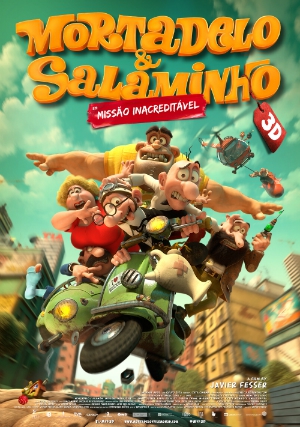  Mortadelo e Salaminho 3D - Missão Inacreditável (2014) Poster 