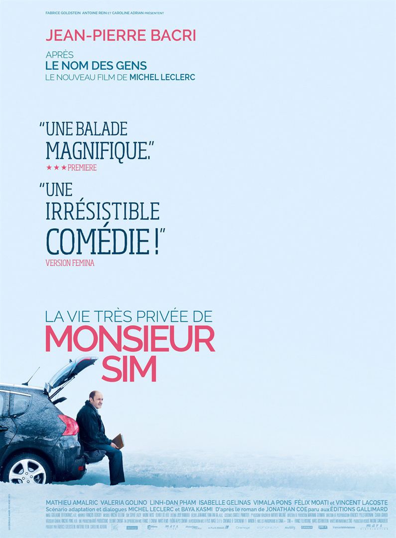 La Vie très privée de Monsieur Sim (2015) Poster 
