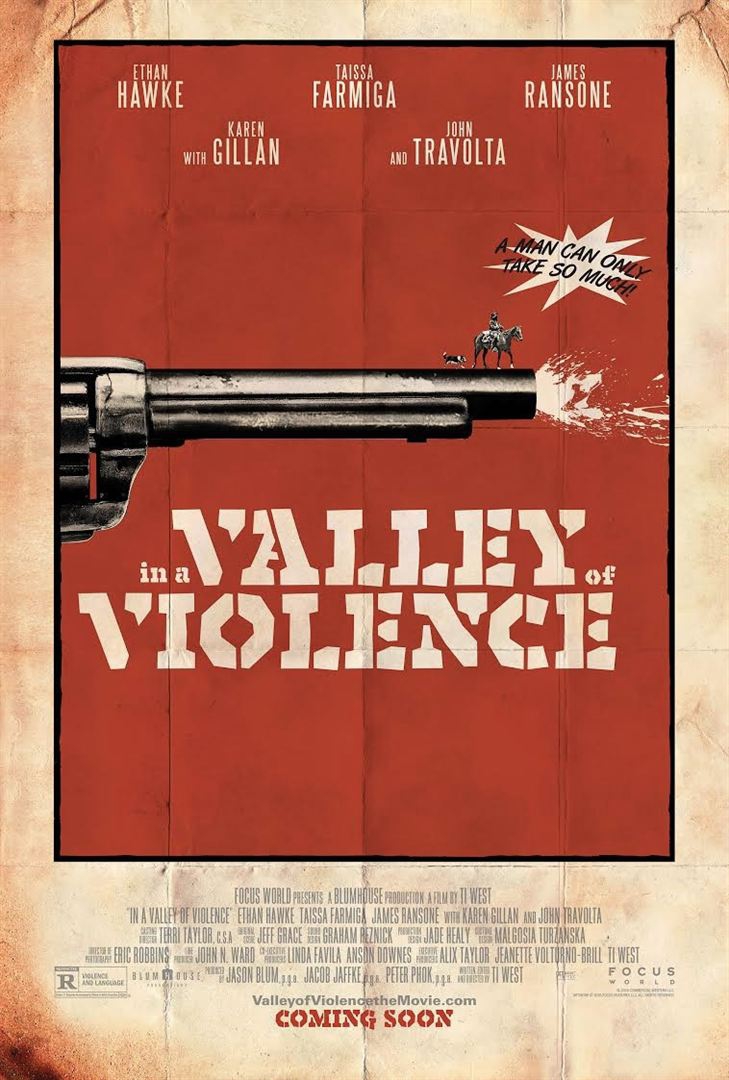 In a Valley of Violence (2015) Poster 