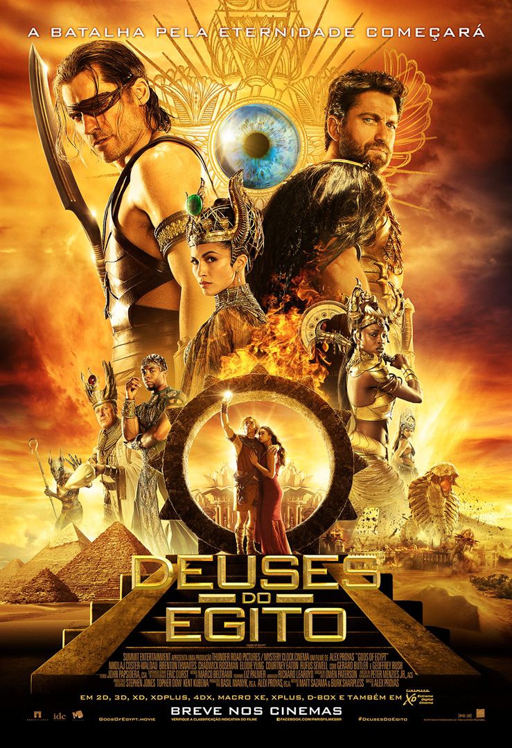  Deuses do Egito (2016) Poster 