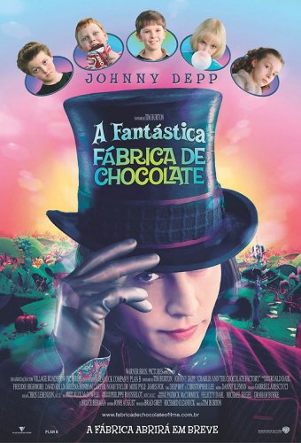  A Fantástica Fábrica de Chocolate (2005) Poster 