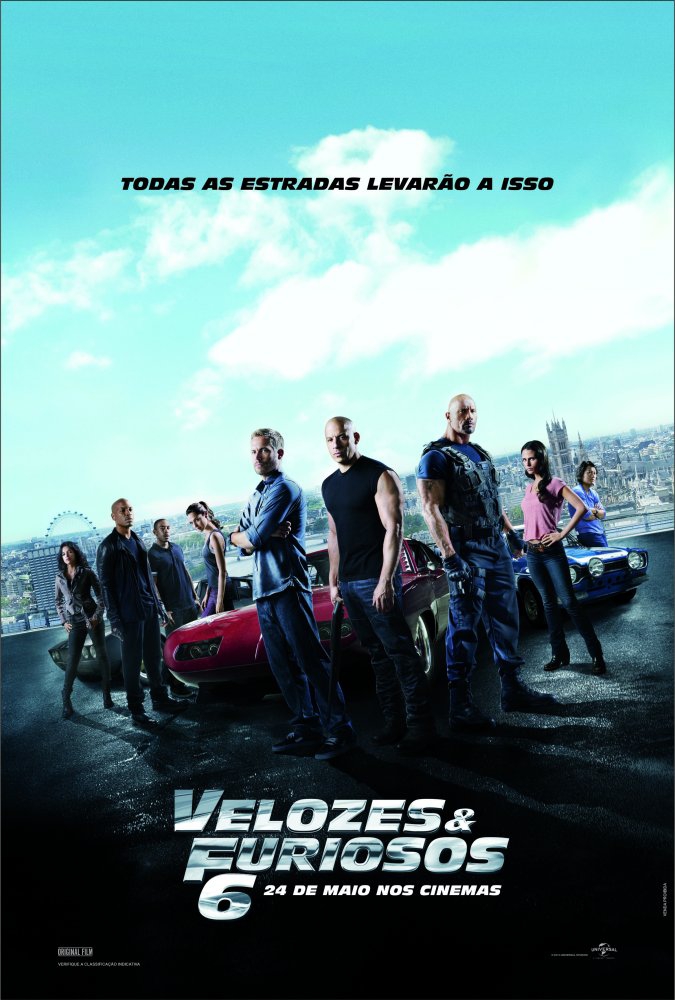  Velozes & Furiosos 6 (2013) Poster 