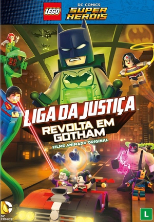  Lego DC Comics Super Heróis: Liga da Justiça - Revolta em Gotham (2016) Poster 