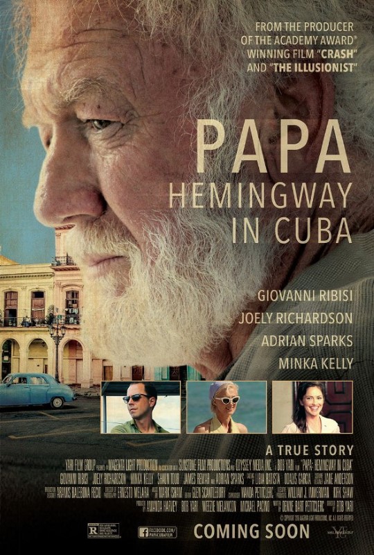  Papa: Hemingway In Cuba (2016) Poster 