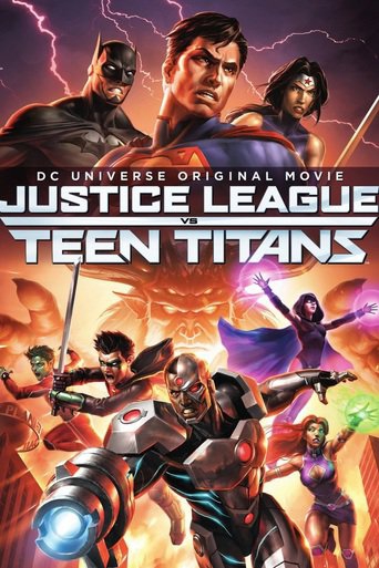  Justice League vs. Teen Titans (2016) Poster 
