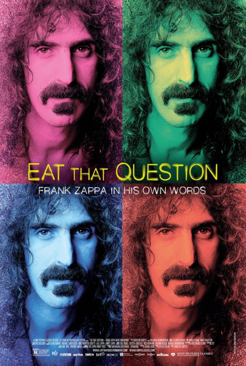  Eat That Question - Frank Zappa in His Own Words (2016) Poster 