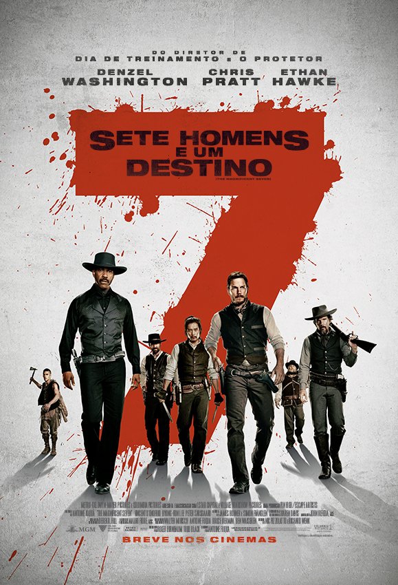  Sete Homens e Um Destino (2016) Poster 