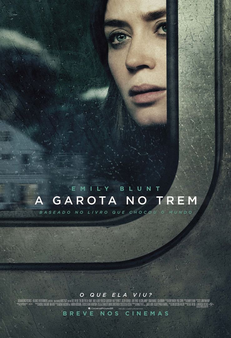  A Garota no Trem (2016) Poster 