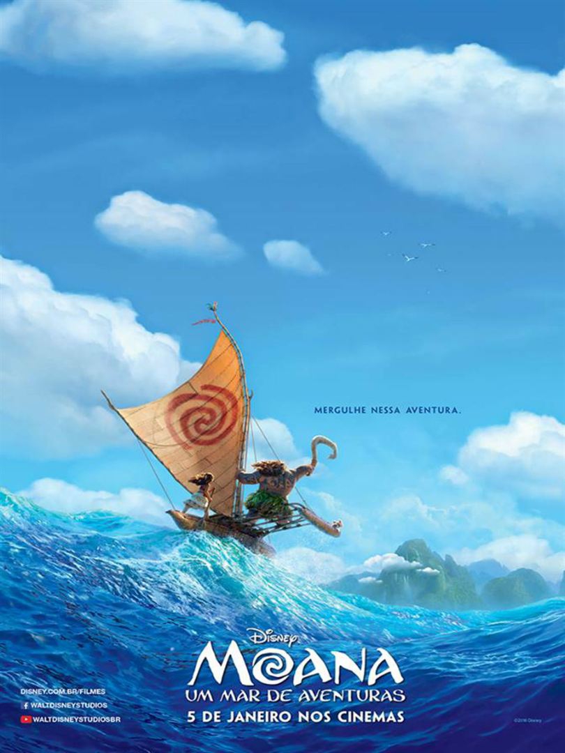  Moana - Um Mar de Aventuras  (2016) Poster 