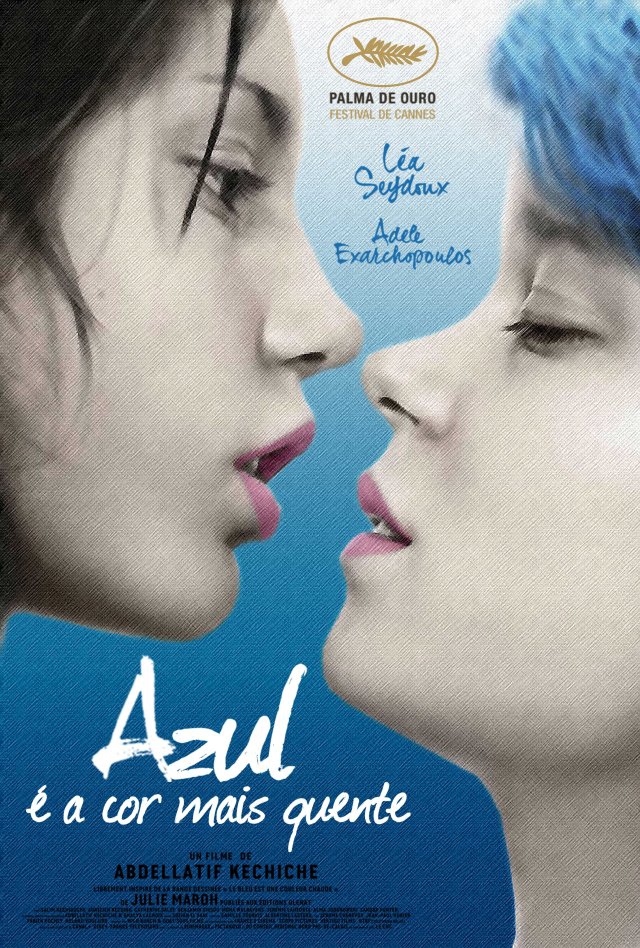  Azul é a Cor Mais Quente (2013) Poster 