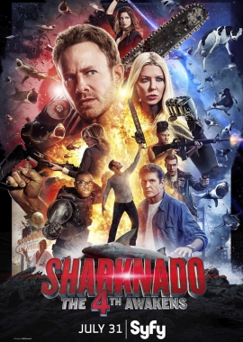  Sharknado 4  (2016) Poster 