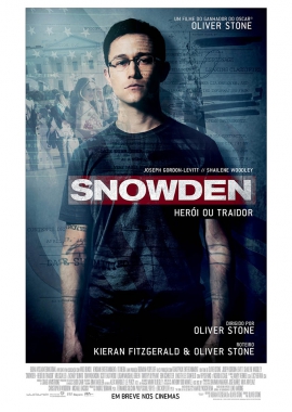  Snowden - Herói ou Traidor (2016) Poster 