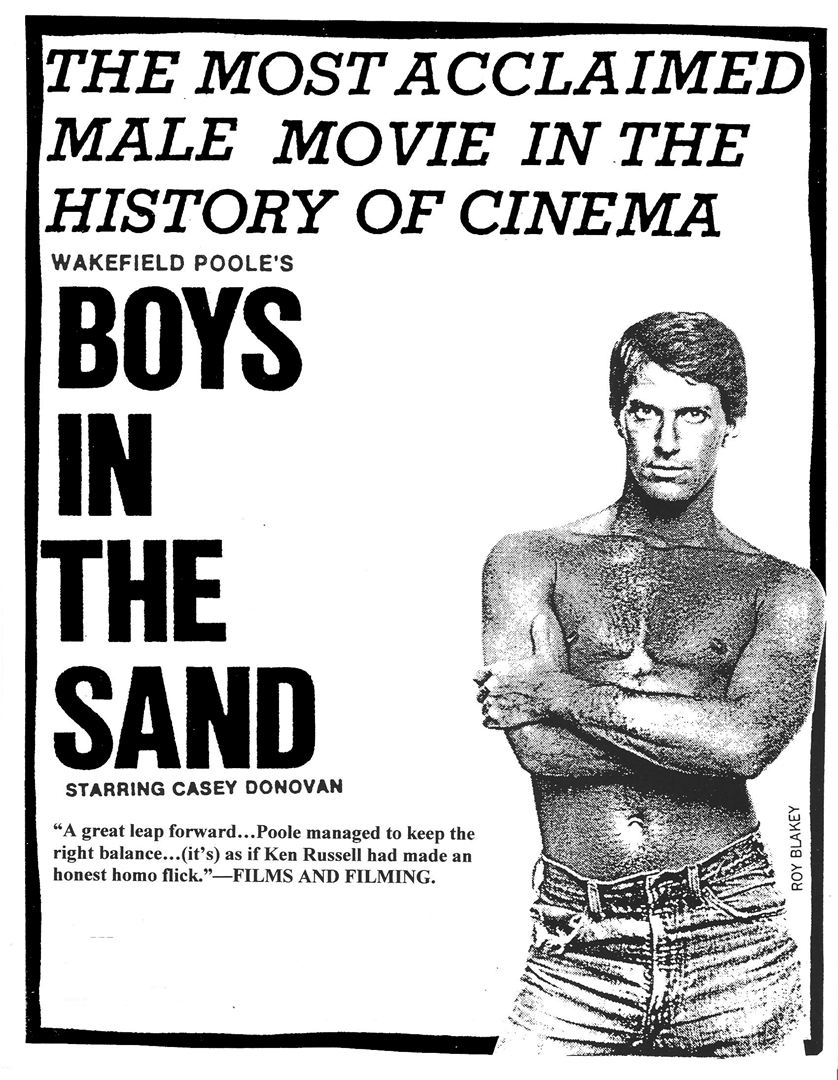  Boys in the Sand (1971) Poster 