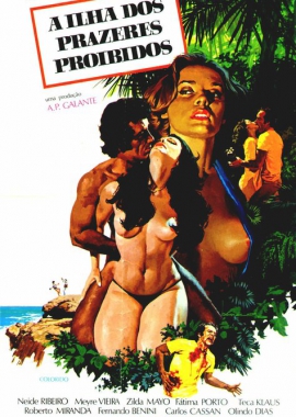  A Ilha dos Prazeres Proibidos (1978) Poster 