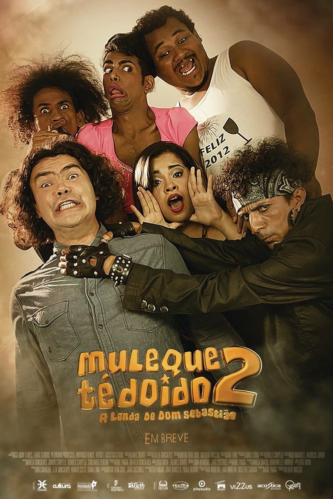  Muleque Té Doido 2: A Lenda de Dom Sebastião (2017) Poster 