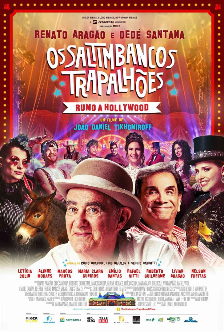  Os Saltimbancos Trapalhões: Rumo a Hollywood (2016) Poster 