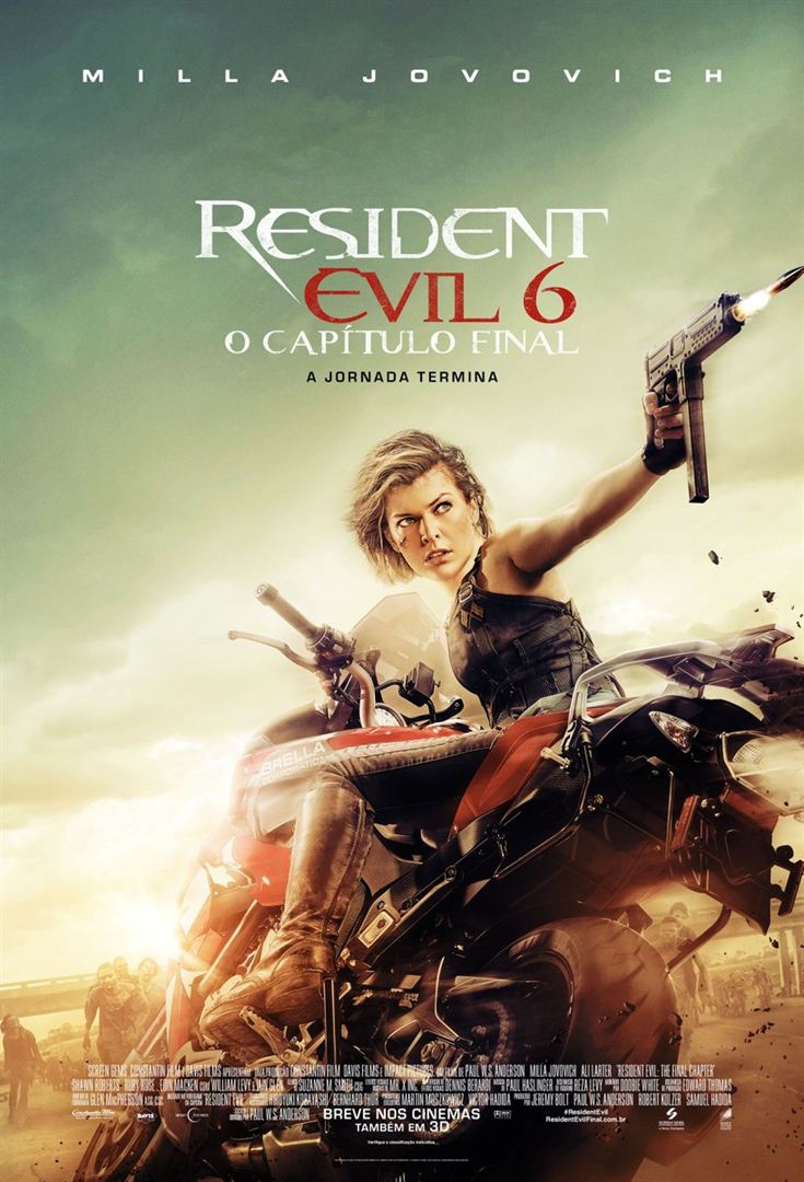  Resident Evil 6: O Capítulo Final (2017) Poster 