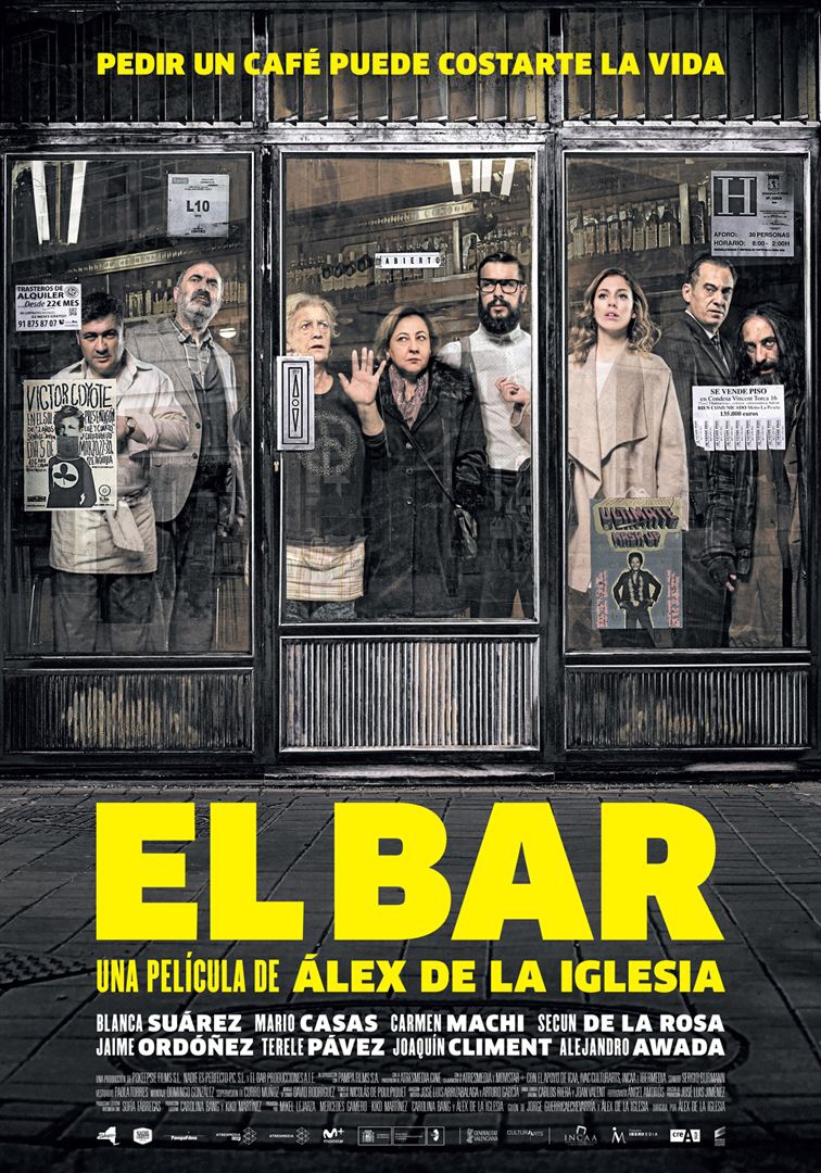  El bar (2017) Poster 