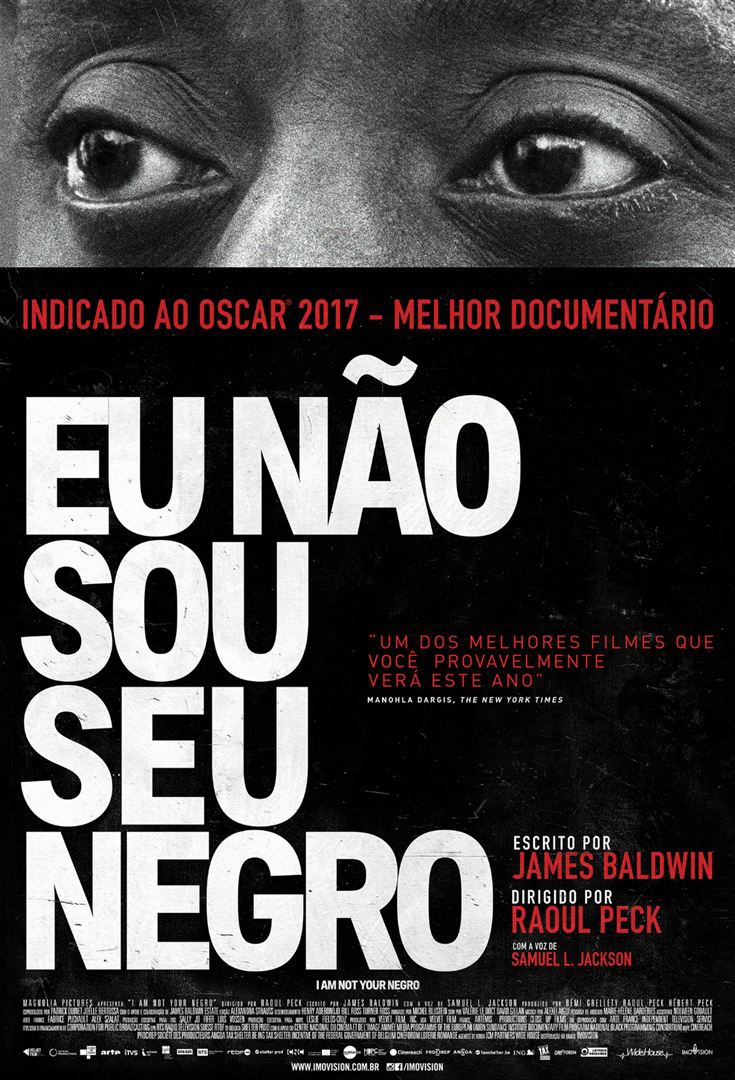  Eu Não Sou Seu Negro (2016) Poster 