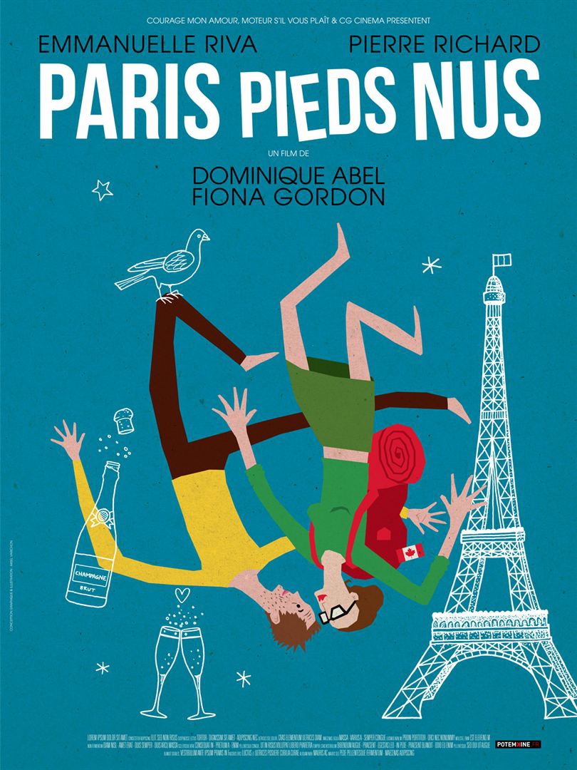  Lost in Paris (2015) Poster 