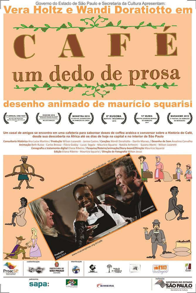  Café, um Dedo de Prosa  (2014) Poster 