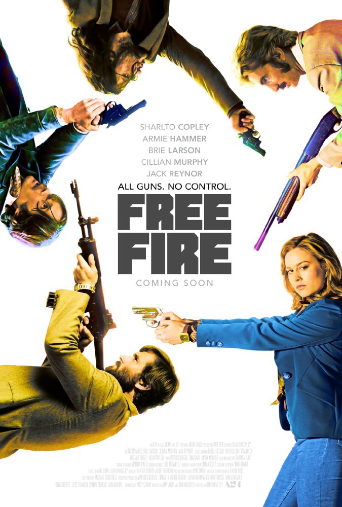  Free Fire (2017) Poster 