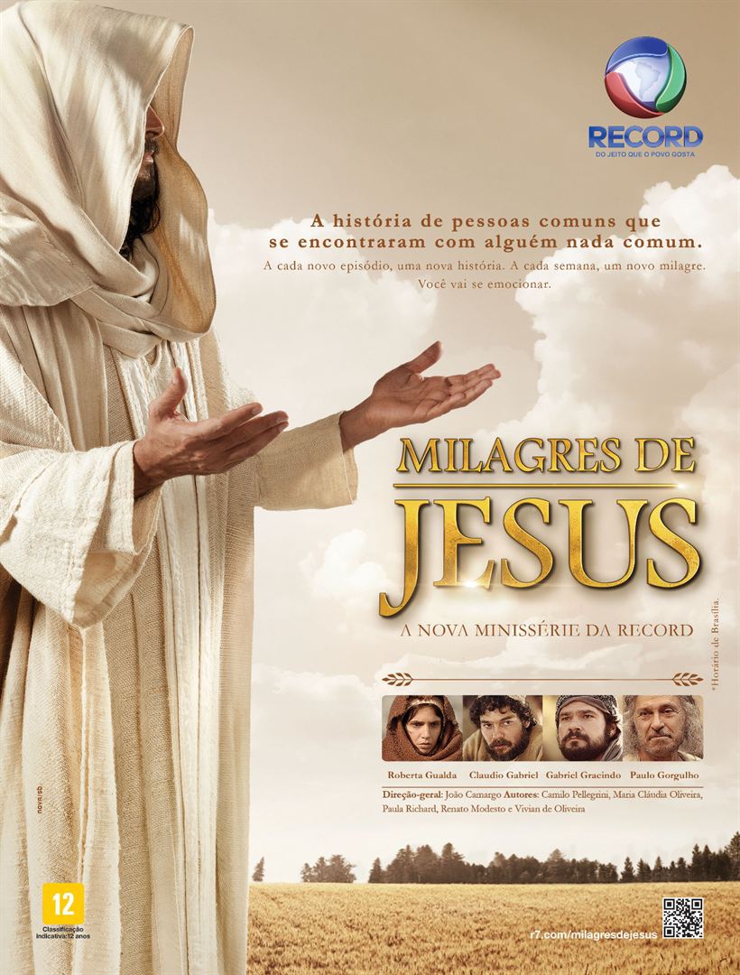  Milagres de Jesus - O Filme (2016) Poster 