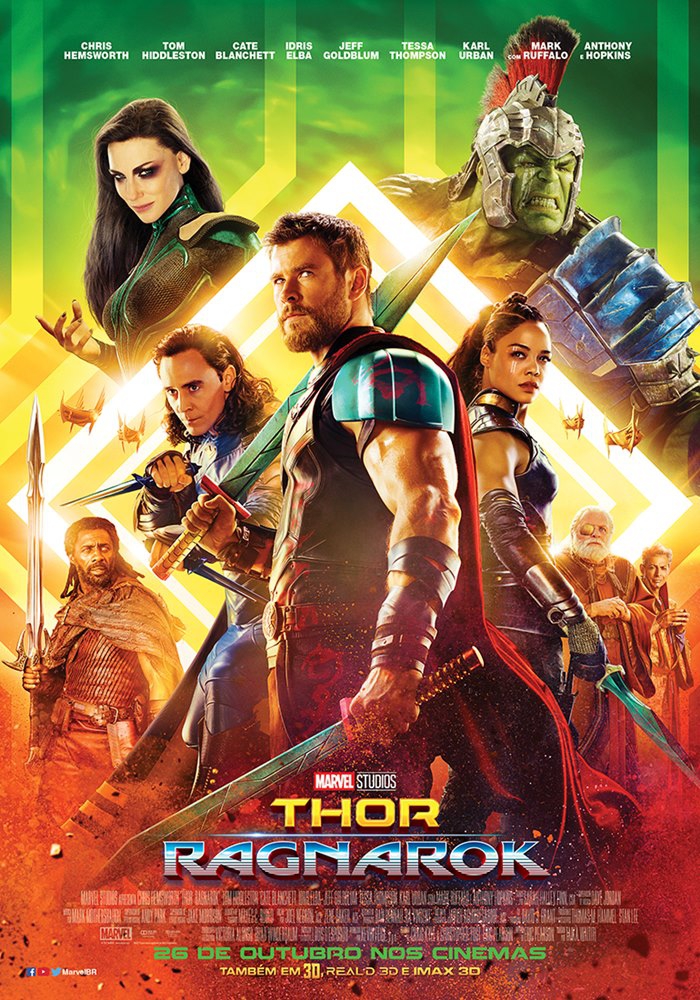 Thor: Ragnarok (2017) Poster 