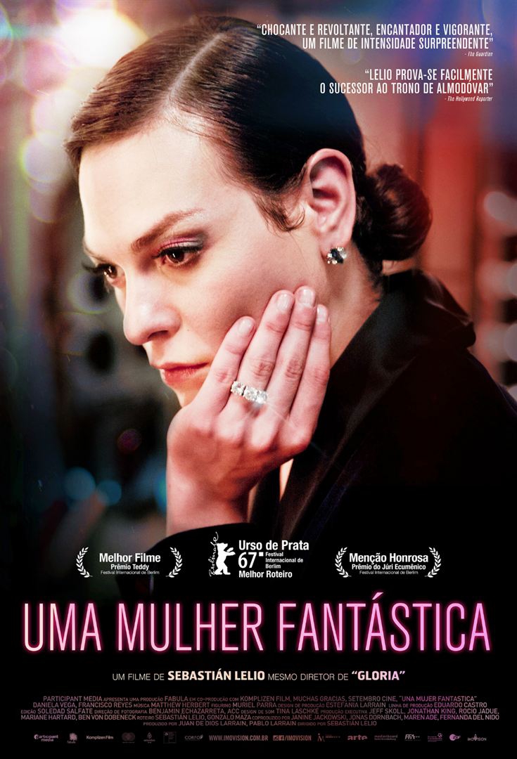  Uma Mulher Fantástica (2017) Poster 