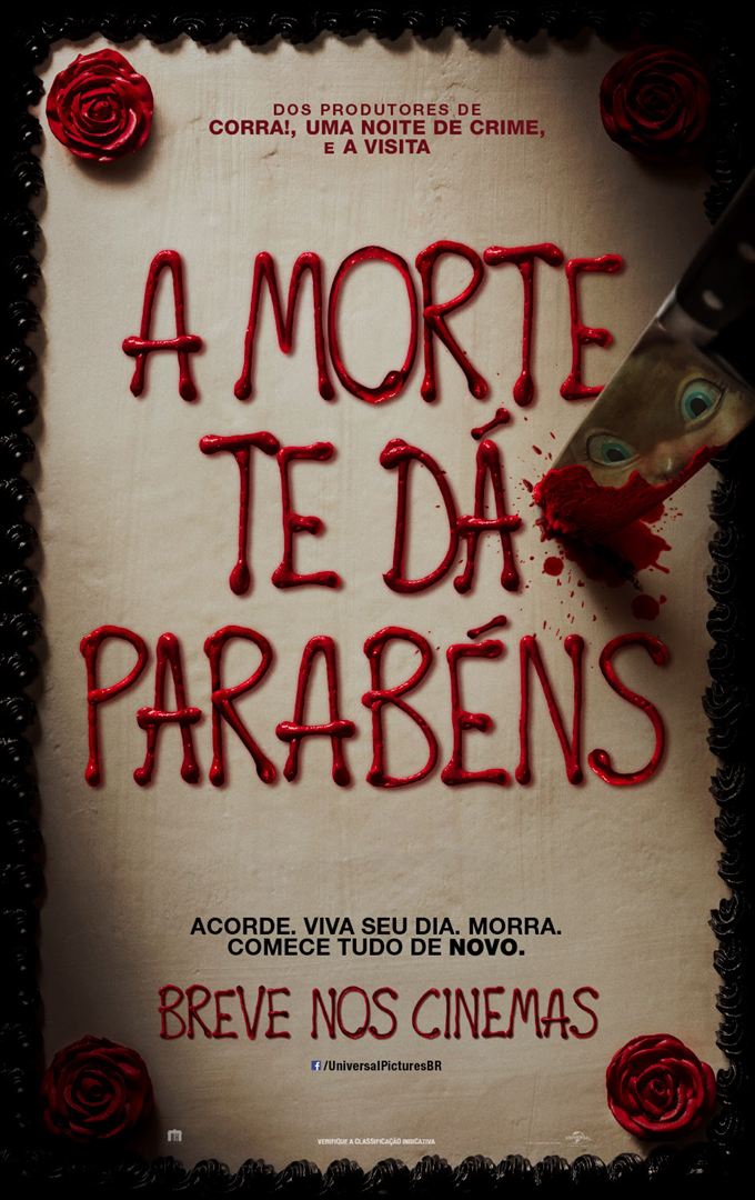  A Morte Te Dá Parabéns (2017) Poster 