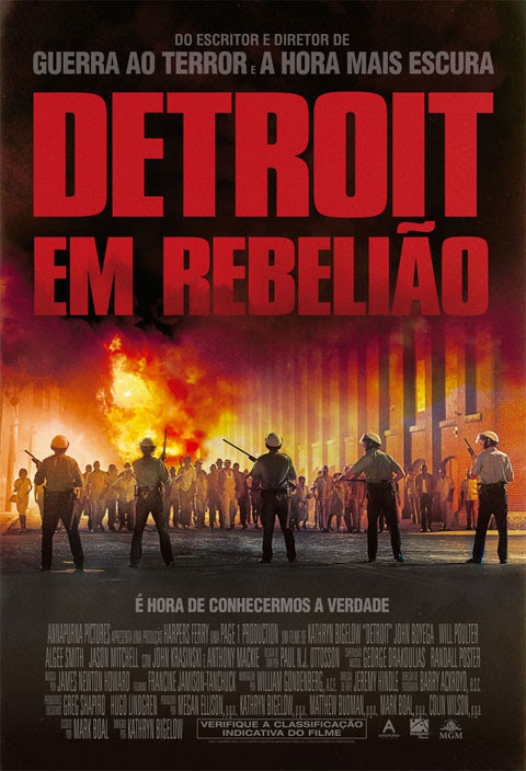  Detroit em Rebelião (2017) Poster 