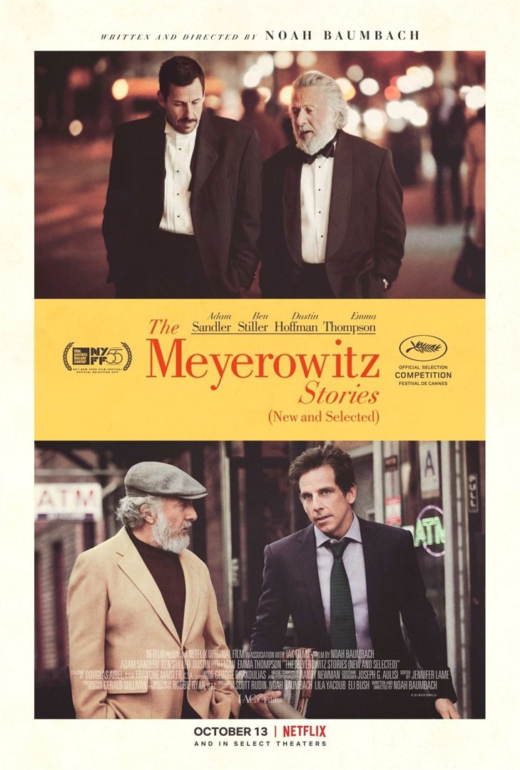  Os Meyerowitz: Família Não Se Escolhe (2017) Poster 