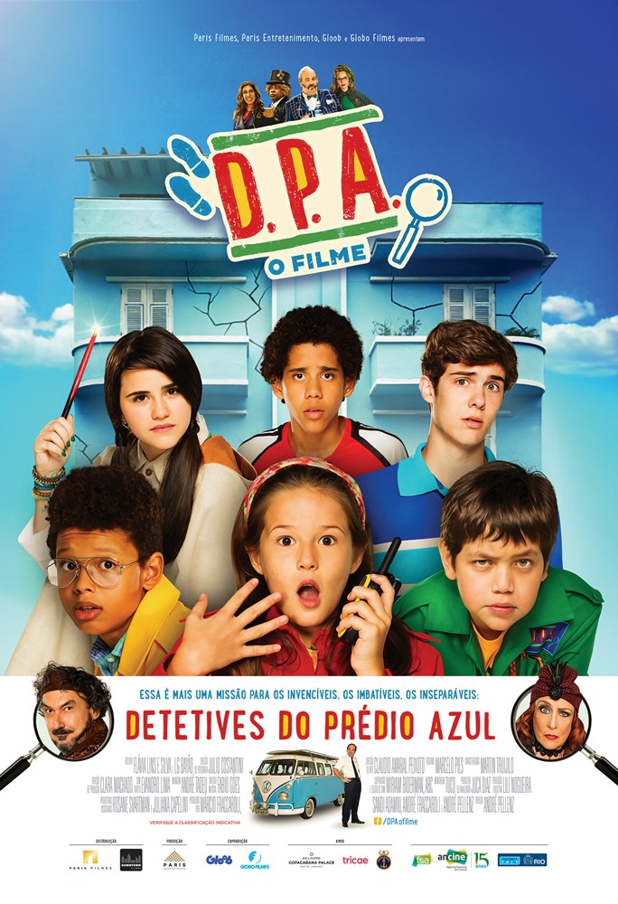  Detetives do Prédio Azul (D.P.A.) - O Filme (2016) Poster 