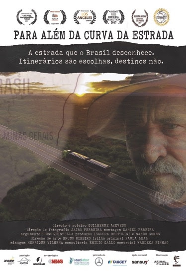  Para Além da Curva da Estrada (2017) Poster 
