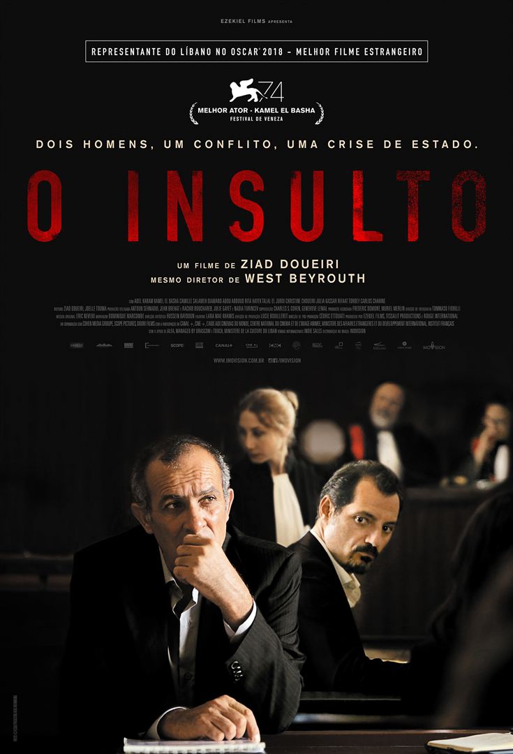  O Insulto (2017) Poster 