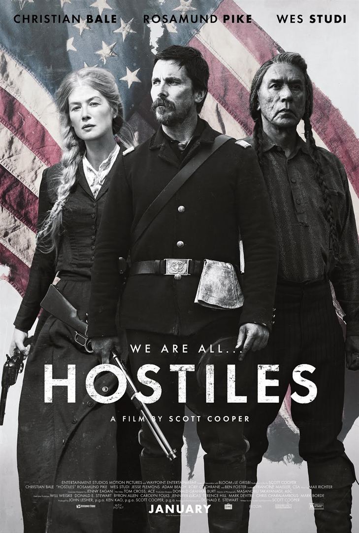  Hostiles (2017) Poster 