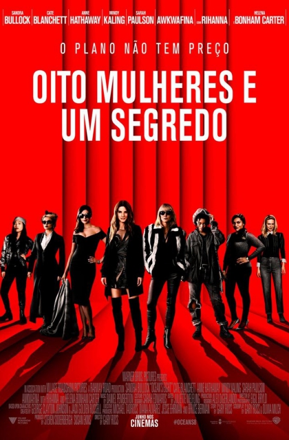  Oito Mulheres e um Segredo (2018) Poster 