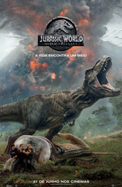  Jurassic World: Reino Ameaçado (2018) Poster 