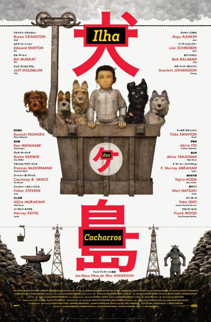  Ilha dos Cachorros (2018) Poster 