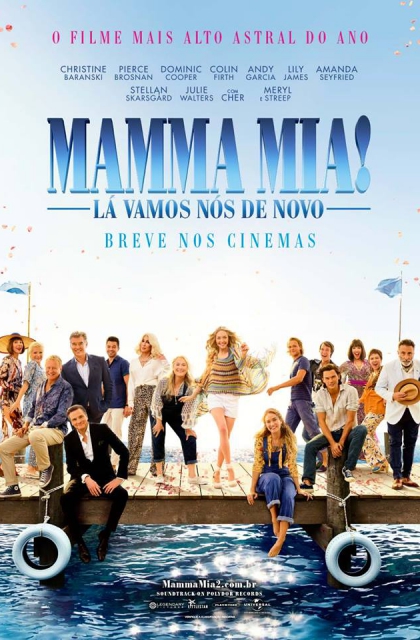  Mamma Mia: Lá Vamos Nós de Novo! (2018) Poster 