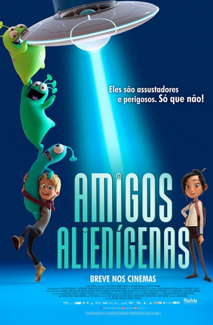  Amigos Alienígenas (2018) Poster 