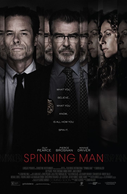  Spinning Man (2018) Poster 