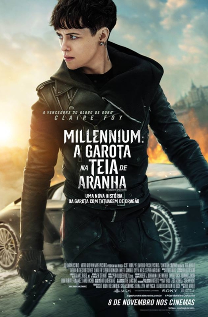  Millennium: A Garota na Teia de Aranha (2018) Poster 
