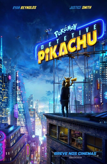  Pokémon: Detetive Pikachu (2019) Poster 