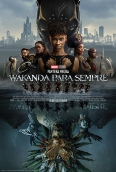  Pantera Negra: Wakanda Para Sempre (2022) Poster 