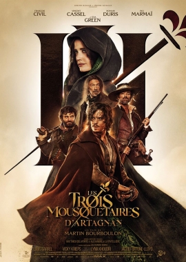  Os Três Mosqueteiros: D’Artagnan (2023) Poster 